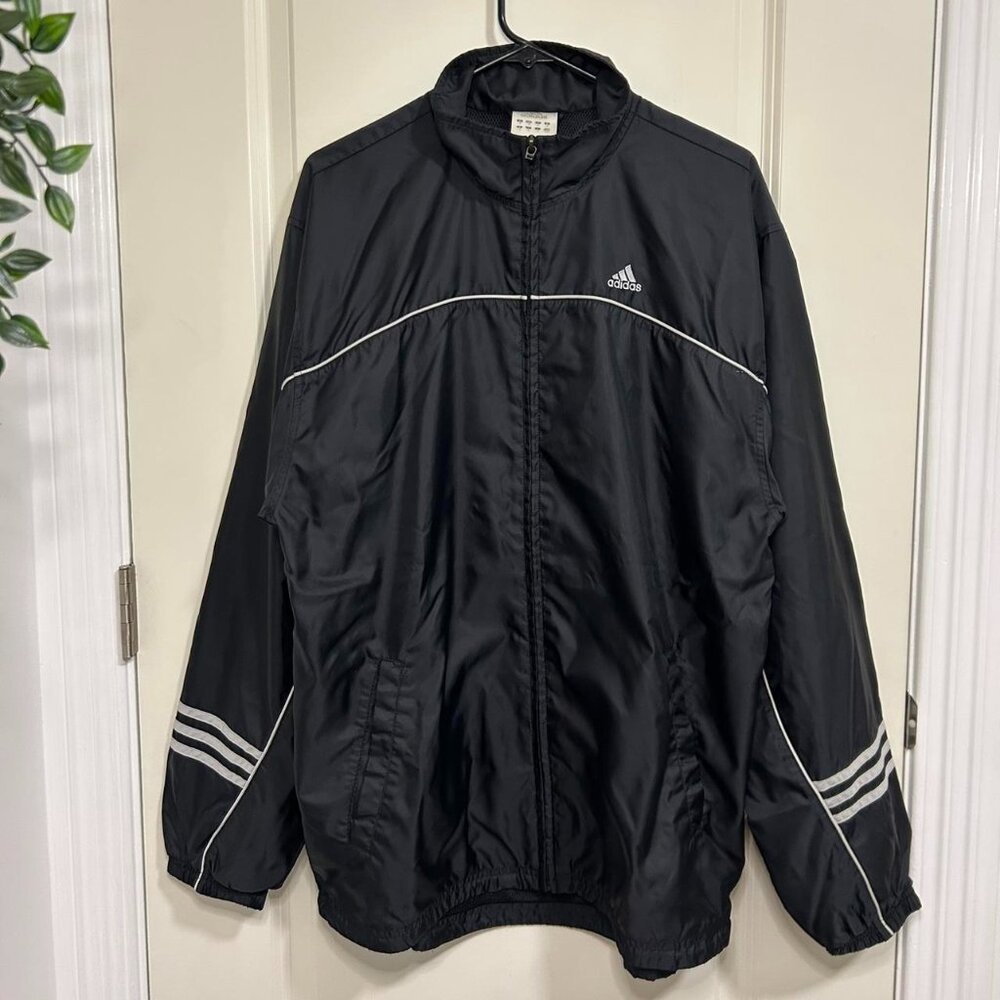 Vintage Y2K Black Adidas Jacket